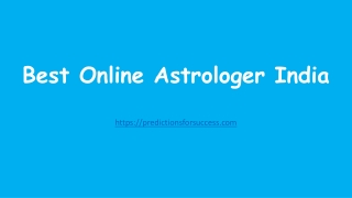 Best Online Astrologer India