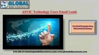 ASVIC Technology Users Email Leads