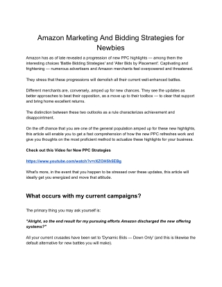 Amazon Seller Strategies and Tips in 2019