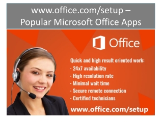 office.com/setup | The latest release Office 2019 version