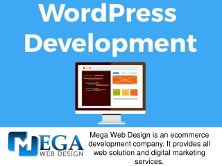 Mega Web Design Provides You WordPress Development Services