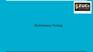 Performance Testing