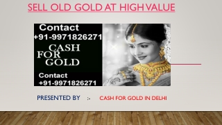 Sell Gold | Gold Buyer | Cash For Gold