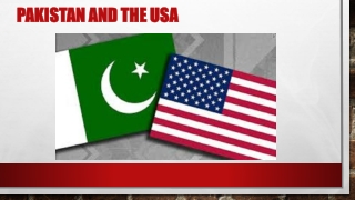 Pakistan and the USA