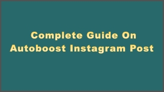 Autoboost Instagram Post