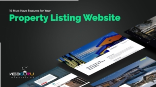 10 Must Have Features For Your Property Listing Website