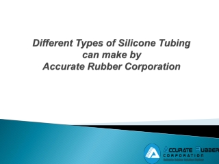 All about different type of silicone rubber tubing ARC