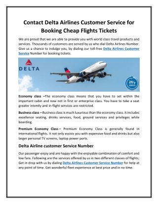 Know about Special offers on Vacation with Delta Airlines