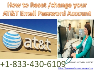 How to Reset /change your AT&T Email Password Account