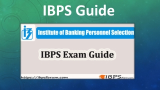 Latest IBPS Guide: IBPS Exam Sample For Bank Exam Preparation @ ibpsforum