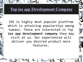 Top ios app Development Company 4 Square Logic IT Solutions