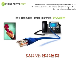 Telephone Line Faults in Gold Coast