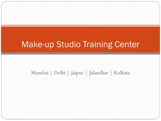 Makeup Academy in India