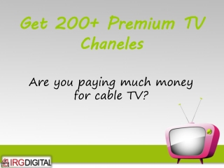 Spectrum TV Packages