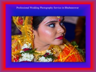 Professional Wedding Photography Service in Bhubaneswar