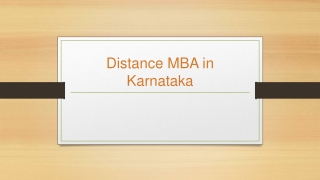 Distance MBA in Karnataka | MIT School of Distance Education