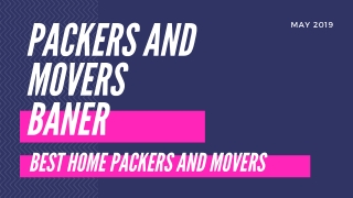 Packers and Movers Baner