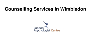 Counselling Services In Wimbledon