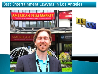 Best Entertainment Lawyers in Los Angeles