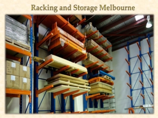 Racking and Storage Melbourne