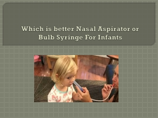 Buy Baby Nasal Aspirator At The Best Price In Australia