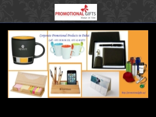 Corporate Promotional Products in Dubai