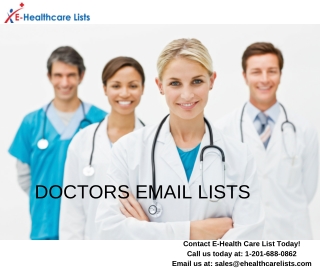 Doctor Email List in USA