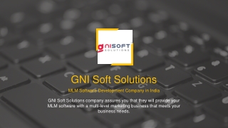 MLM SOFTWARE IN PUNJAB - GNI SOFT SOLUTIONS