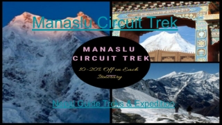 Trek to Manaslu Circuit