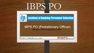 IBPS PO Recruitment | Check Main Exam, Interview Marks IBPS PO 2019