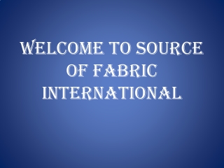 Wholesale Fabric Suppliers Near Me