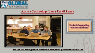 Azavea Technology Users Email Leads