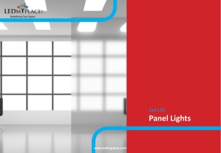 Purchase Much Affordable LED Panel Lights at Indoor Premises