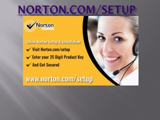Norton Setup | Download & Install Norton - norton.com/setup