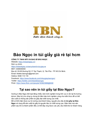 Bao Ngoc in tui giay gia re tai hcm