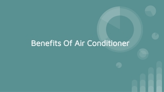 Benefits Of Air Conditioner