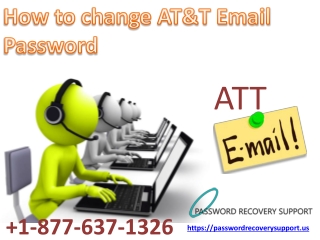 How to change AT&T Email Password