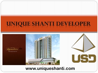 New residential projects in mira bhayandar developed by Unique Shanti Developers