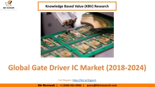 Gate Driver IC Market- KBV Research