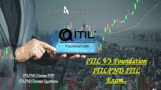 Get Your Guarantee Success In ITIL 365 Fundamentals Exam With Short Periods Preparation – ITILFND Dumps PDF