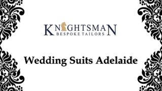 Wedding Suits Adelaide