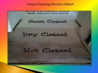 Carpet Cleaning Services Gilbert