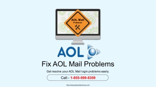AOL Support Number 1855-599-8359 | Fix AOL Sign In Error