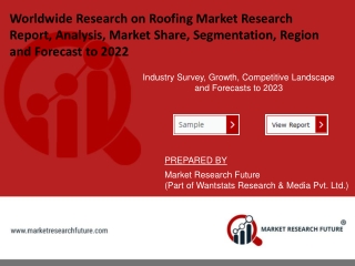Global Roofing Market Research Report - Forecast to 2023