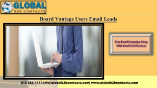 BoardVantage Users Email Leads