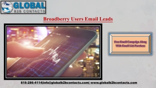 Broadberry Users Email Leads