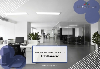 LED Panel Lights for Safe Interior Lighting
