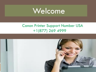 Canon Printer Support Number USA