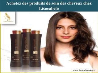 Achetez des produits de soin des cheveux chez Lisocabelo