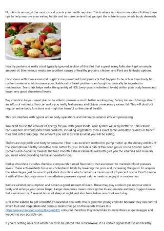 Stay away from Blunders When Weight loss And Get On The Right Course To Well being